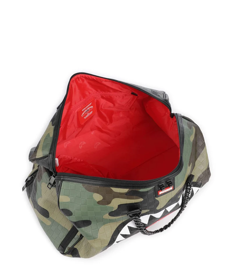 Sprayground Woodland Camo Check Sac week-end multicolour