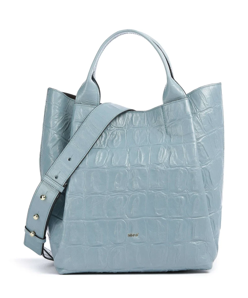 Abro Maxi Cocco Essential Medium Sac à main sapphire