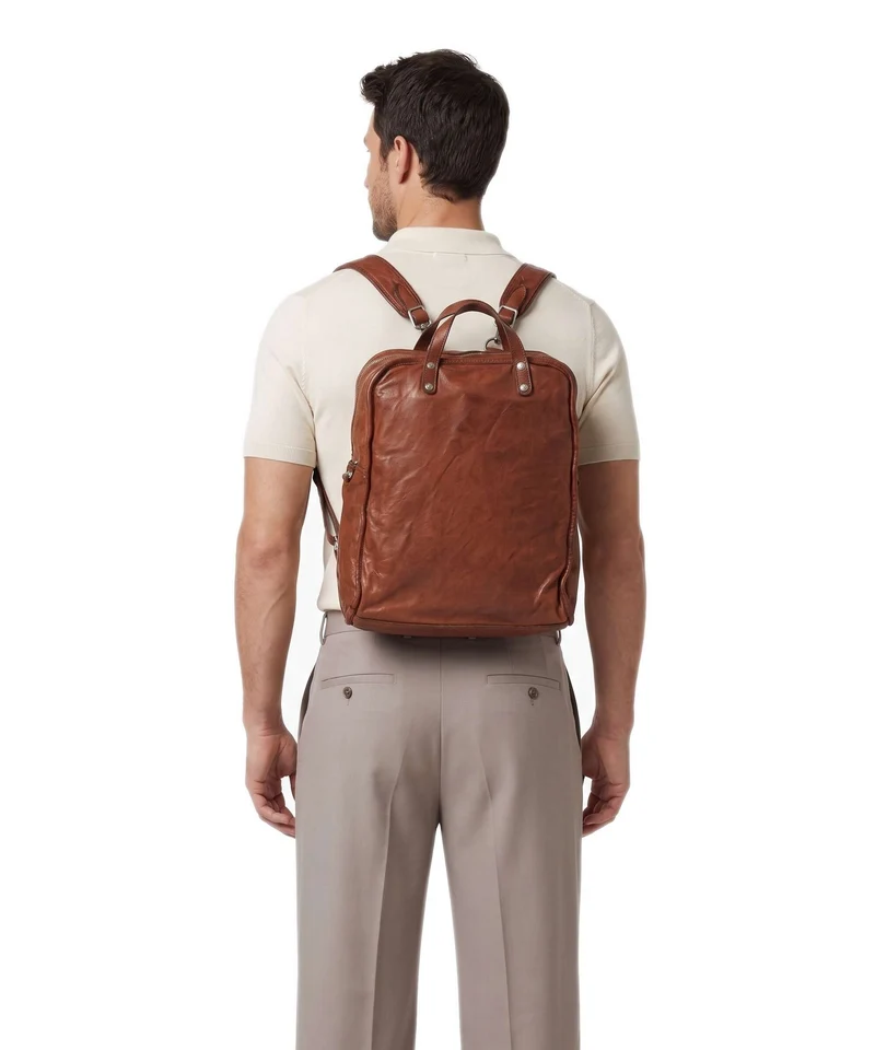 Campomaggi Sac à dos cognac
