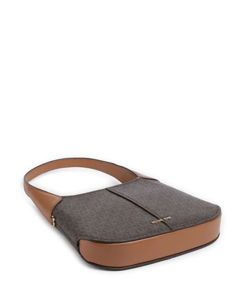 Michael Kors Alice Small Sac porté épaule brown/acorn