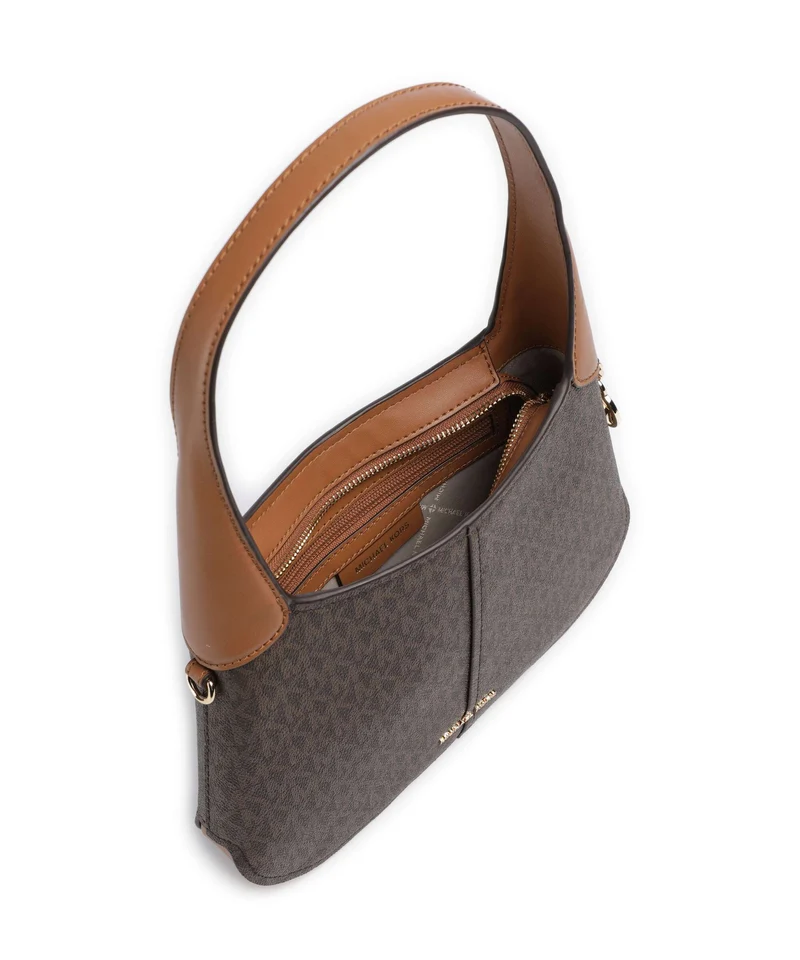 Michael Kors Alice Small Sac porté épaule brown/acorn