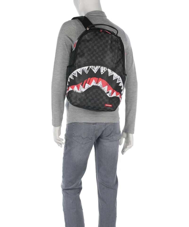 Sprayground Scribble Shark Sac à dos multicolour