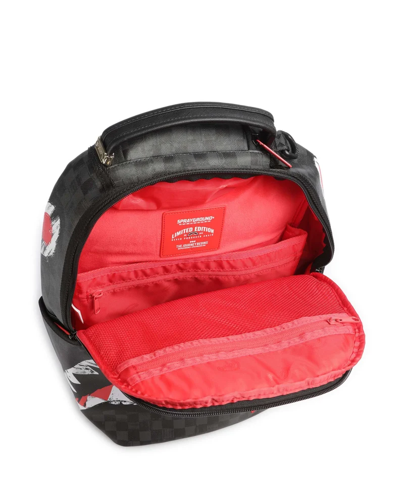 Sprayground Scribble Shark Sac à dos multicolour