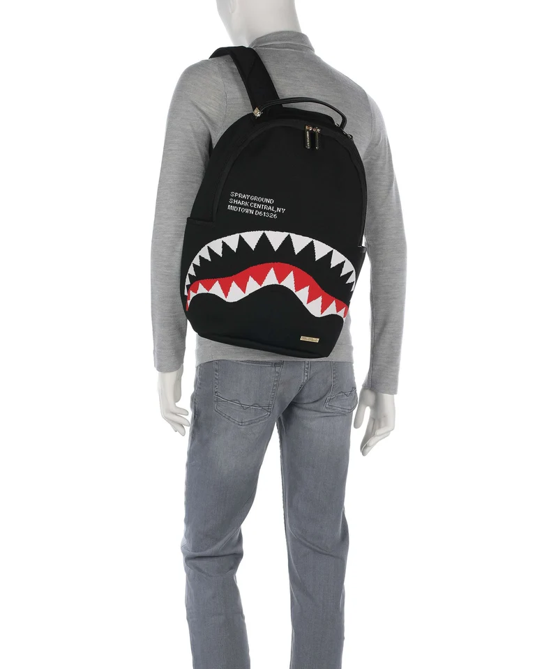 Sprayground Shark Central Knit Sac à dos multicolour