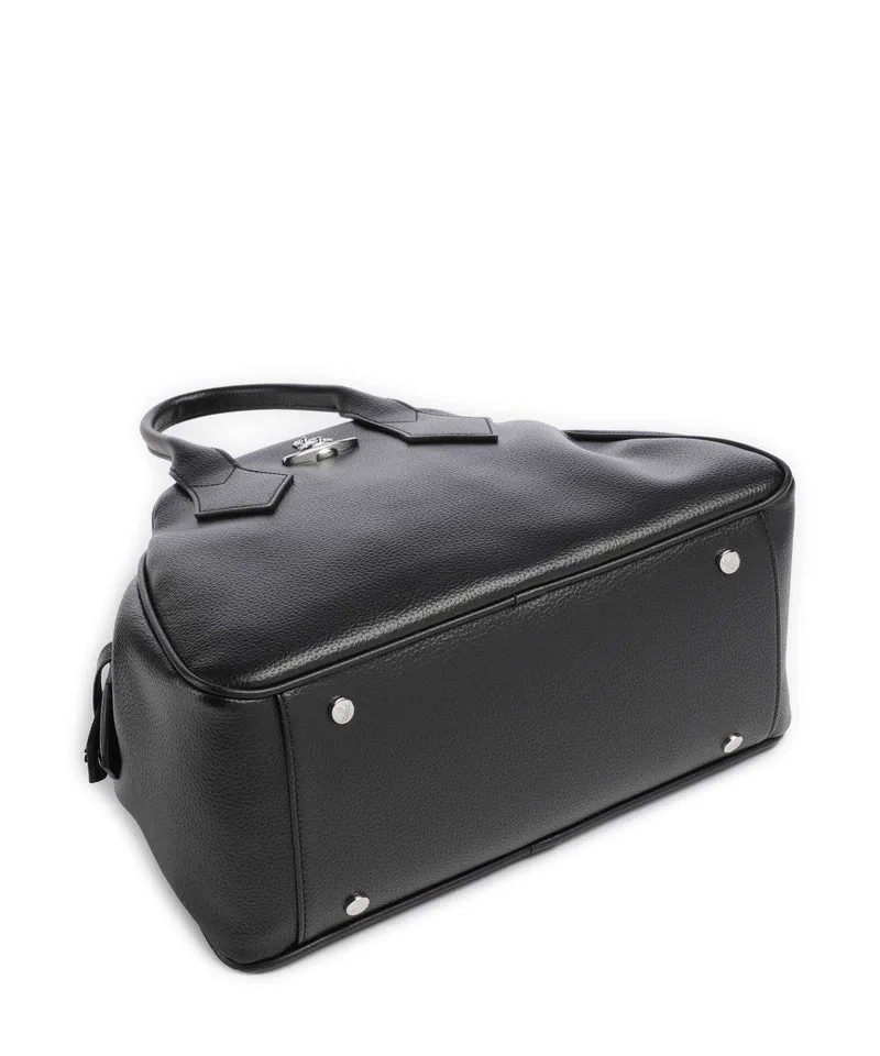 Vivienne Westwood Yasmine Grain Medium Sac à main black