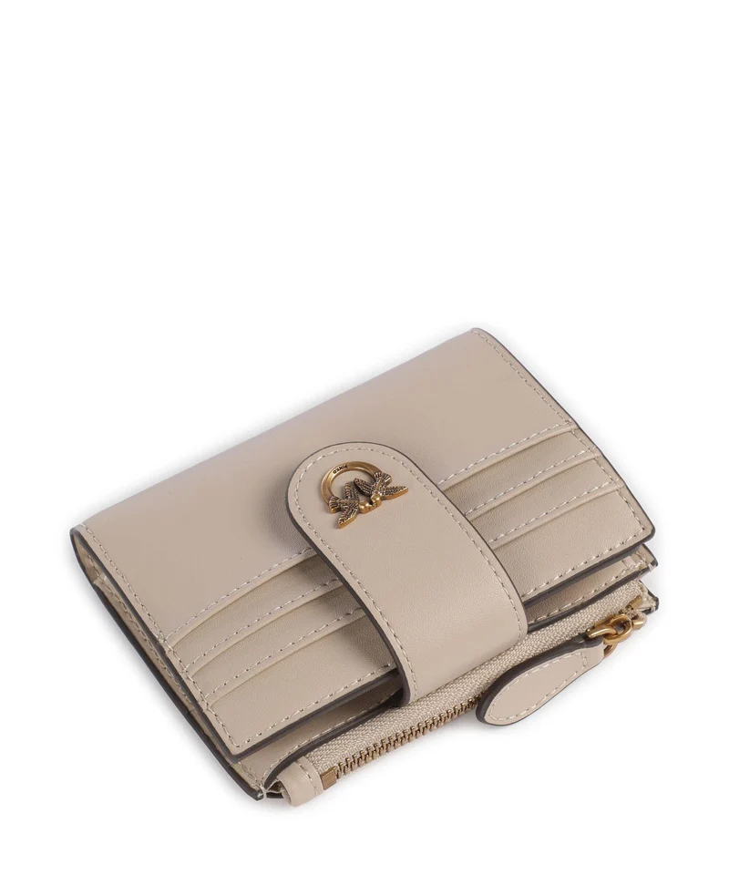 Pinko Portefeuille beige/grigio fumo/antique gold