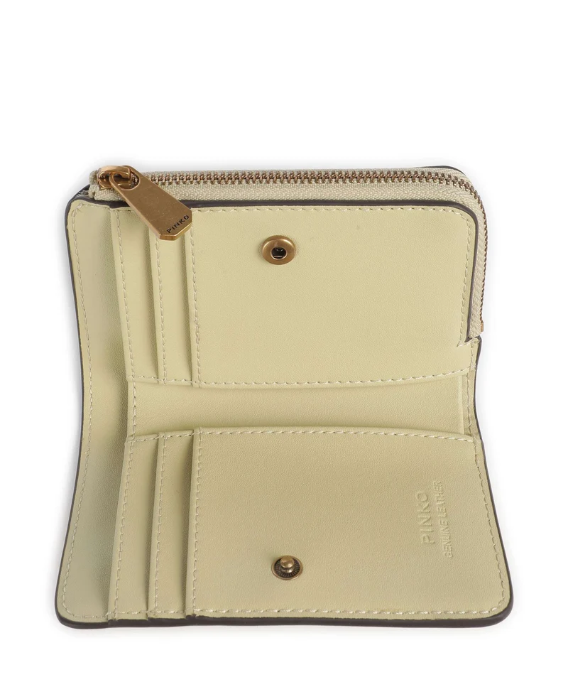 Pinko Portefeuille giallo vaniglia/antique gold