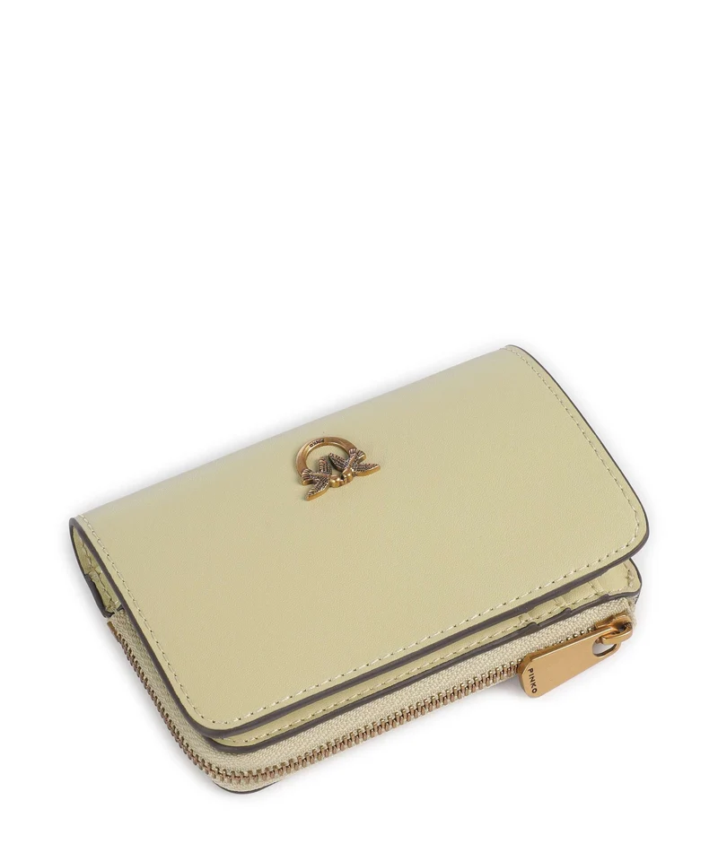 Pinko Portefeuille giallo vaniglia/antique gold