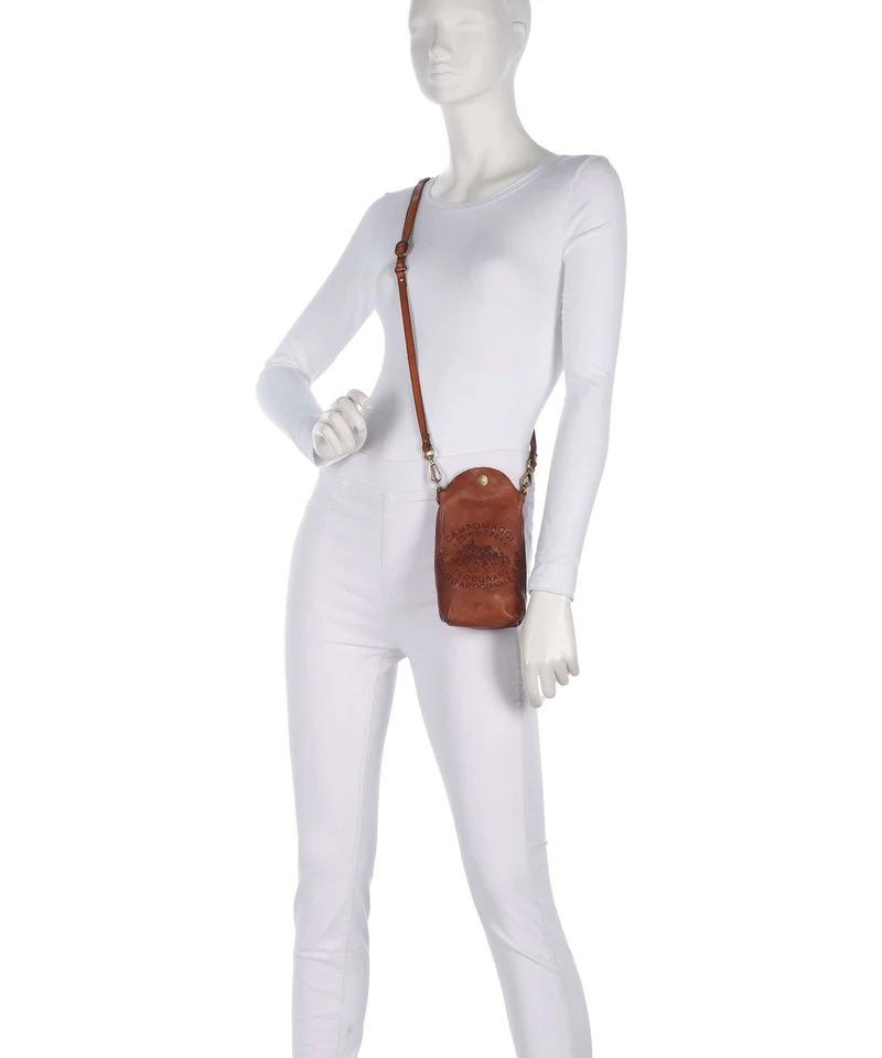 Campomaggi Pochette telephone cognac