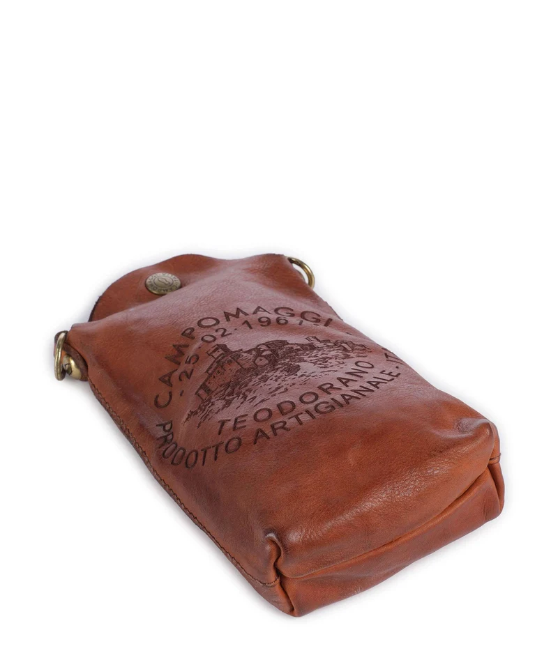 Campomaggi Pochette telephone cognac
