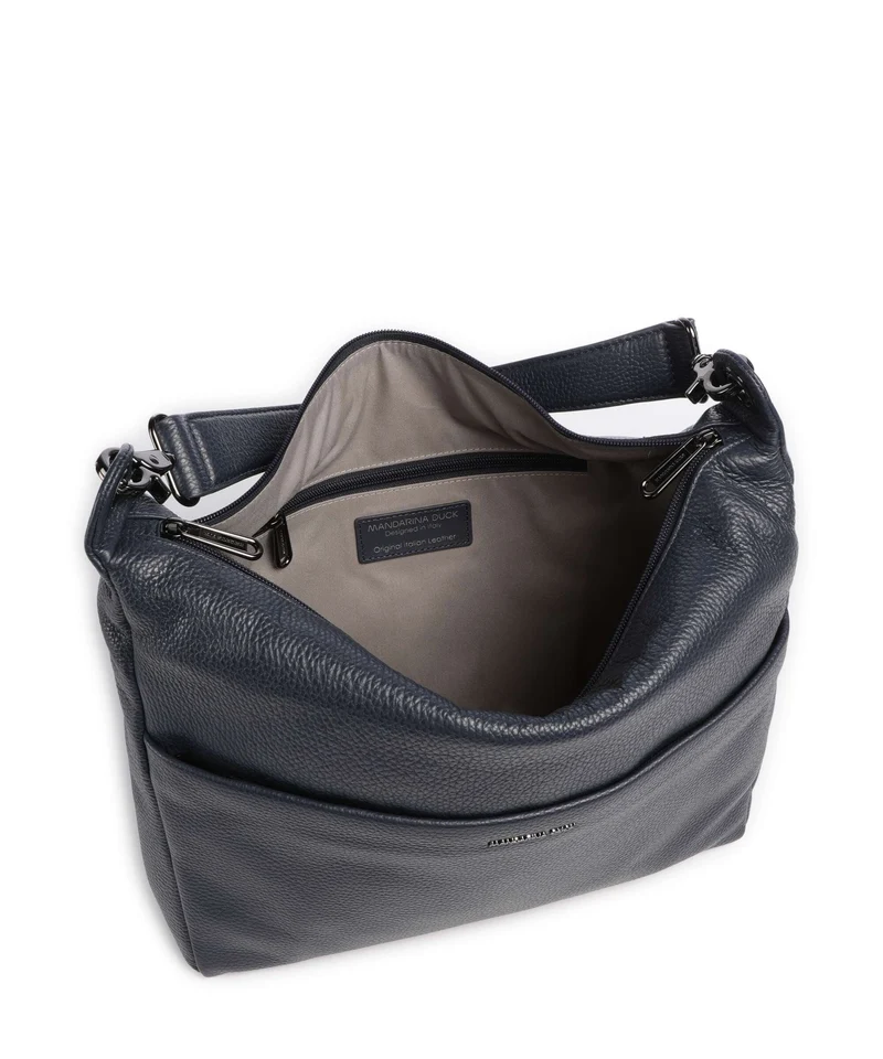Mandarina Duck Mellow Leather Sac fourre-tout dress blue