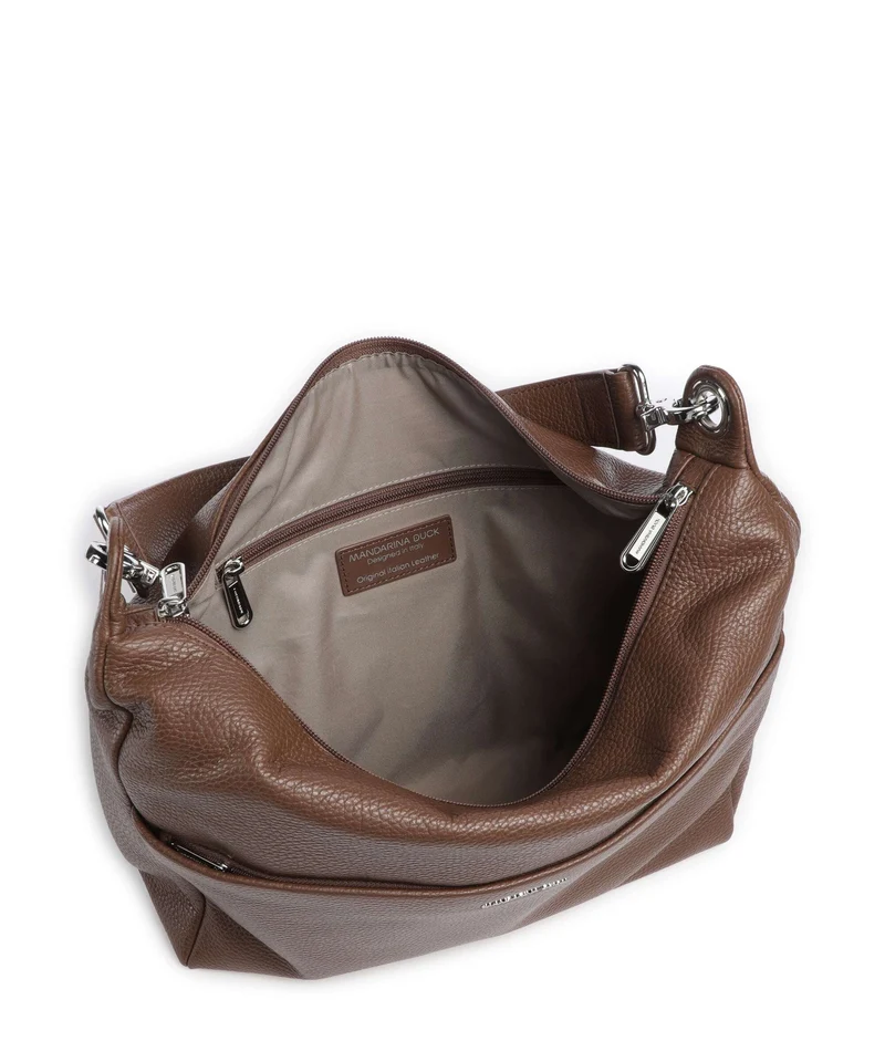 Mandarina Duck Mellow Leather Sac fourre-tout milk chocolate