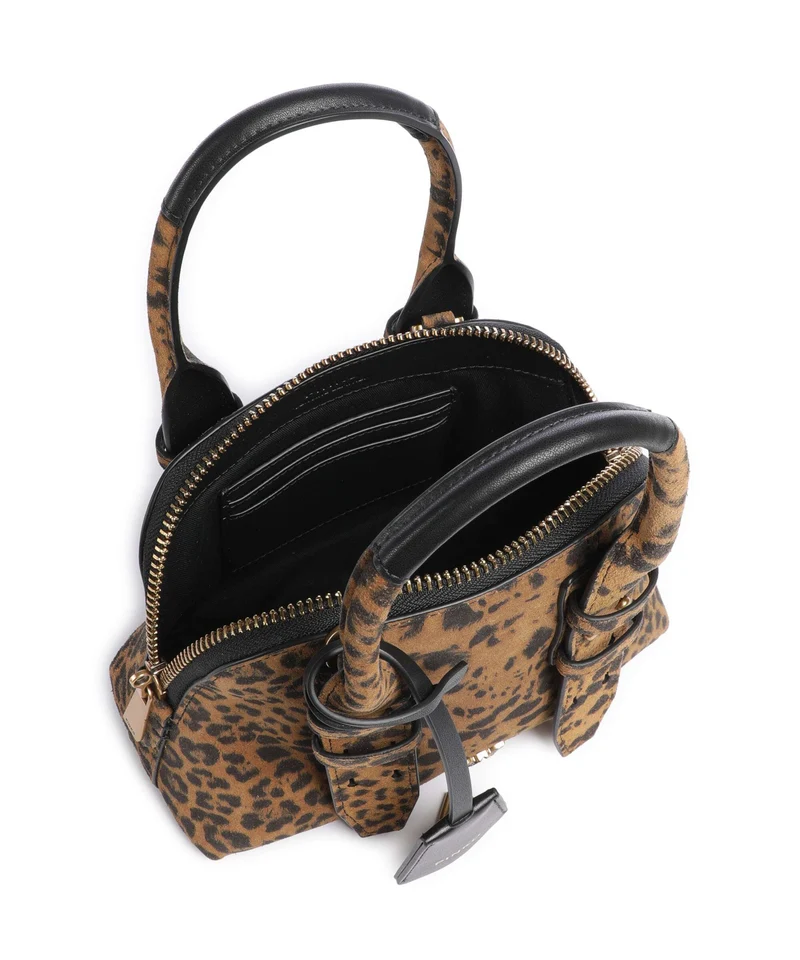 Pinko Bowling Mini Sac à main maculato/marrone/antique gold