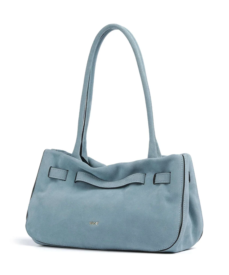 Abro Suede Jill Sac porté épaule sapphire