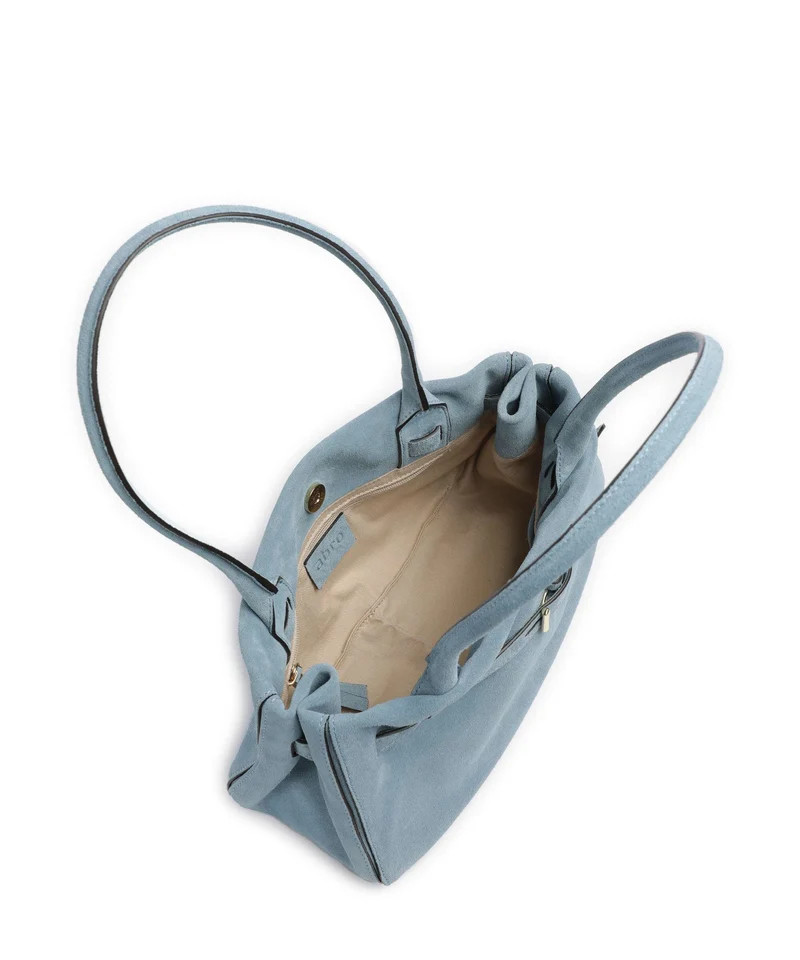 Abro Suede Jill Sac porté épaule sapphire