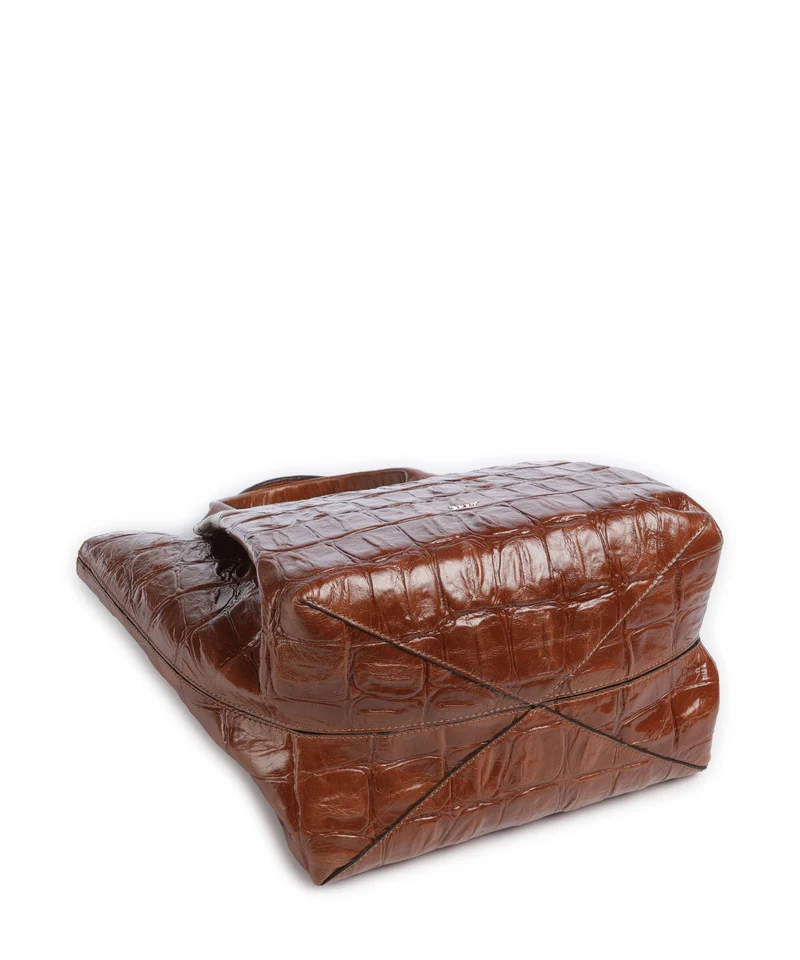 Abro Maxi Cocco Essential Medium Sac à main caramel/cognac