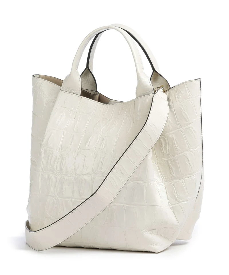 Abro Maxi Cocco Essential Medium Sac à main milk