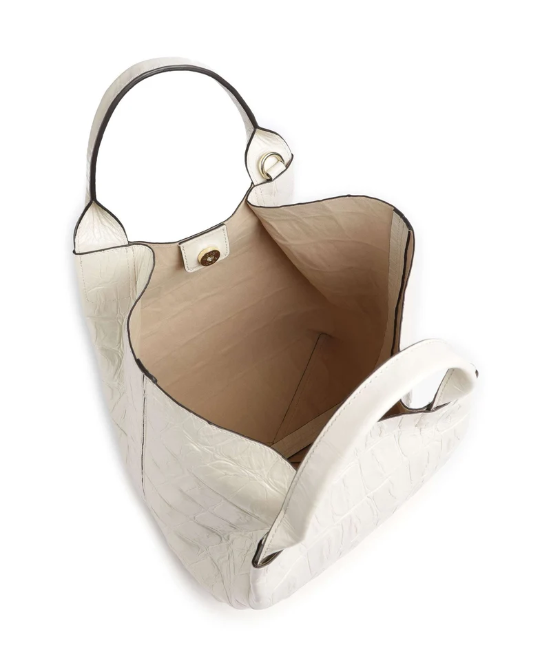 Abro Maxi Cocco Essential Medium Sac à main milk