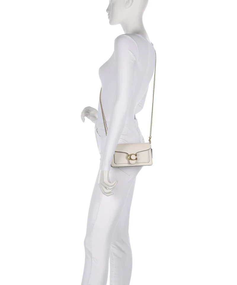 Coach Tabby Chain 19 Sac bandoulière chalk