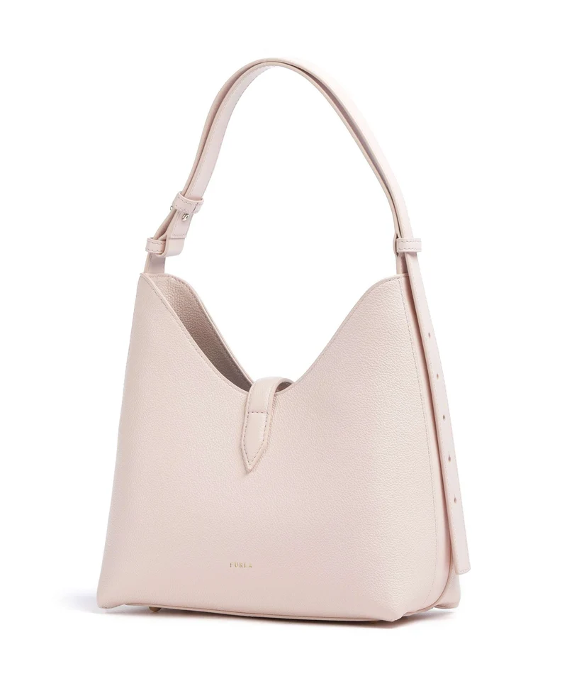 Furla Goccia S Sac porté épaule dusty pink