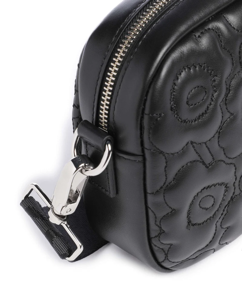 Marimekko Gratha Unikko Sac bandoulière black