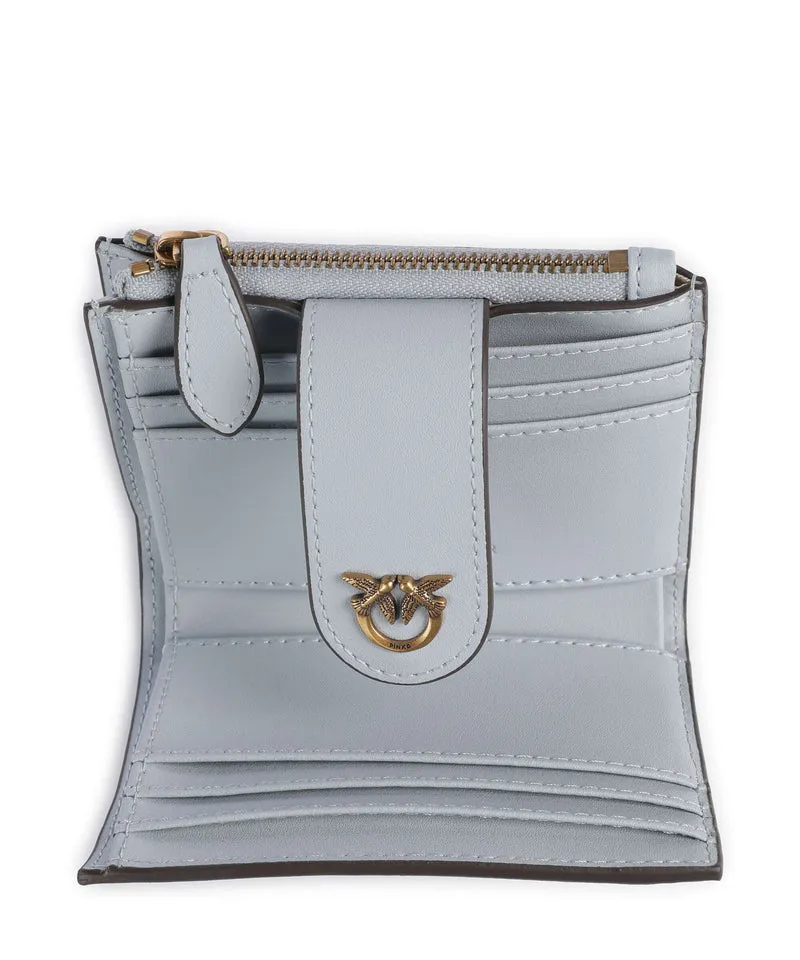 Pinko Portefeuille azzurro celeste/antique gold