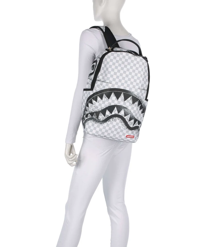 Sprayground Red Stencil Shark Sac à dos multicolour