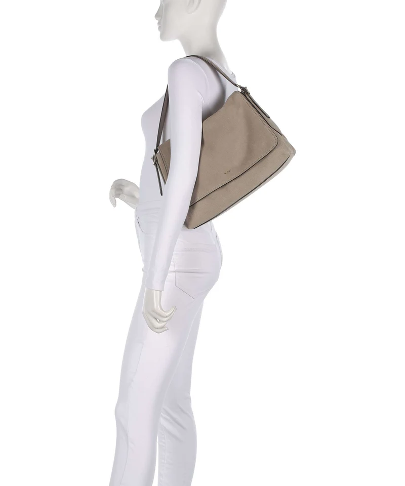 Abro Suede Carina Sac porté épaule siena