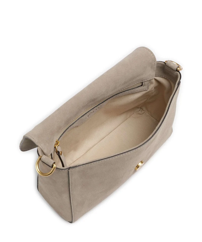 Abro Suede Temi Sac porté épaule siena