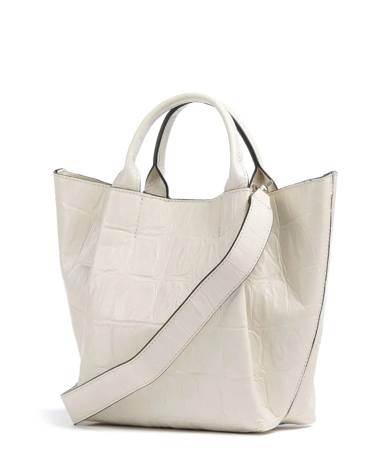 Abro Maxi Cocco Essential Small Sac à main milk