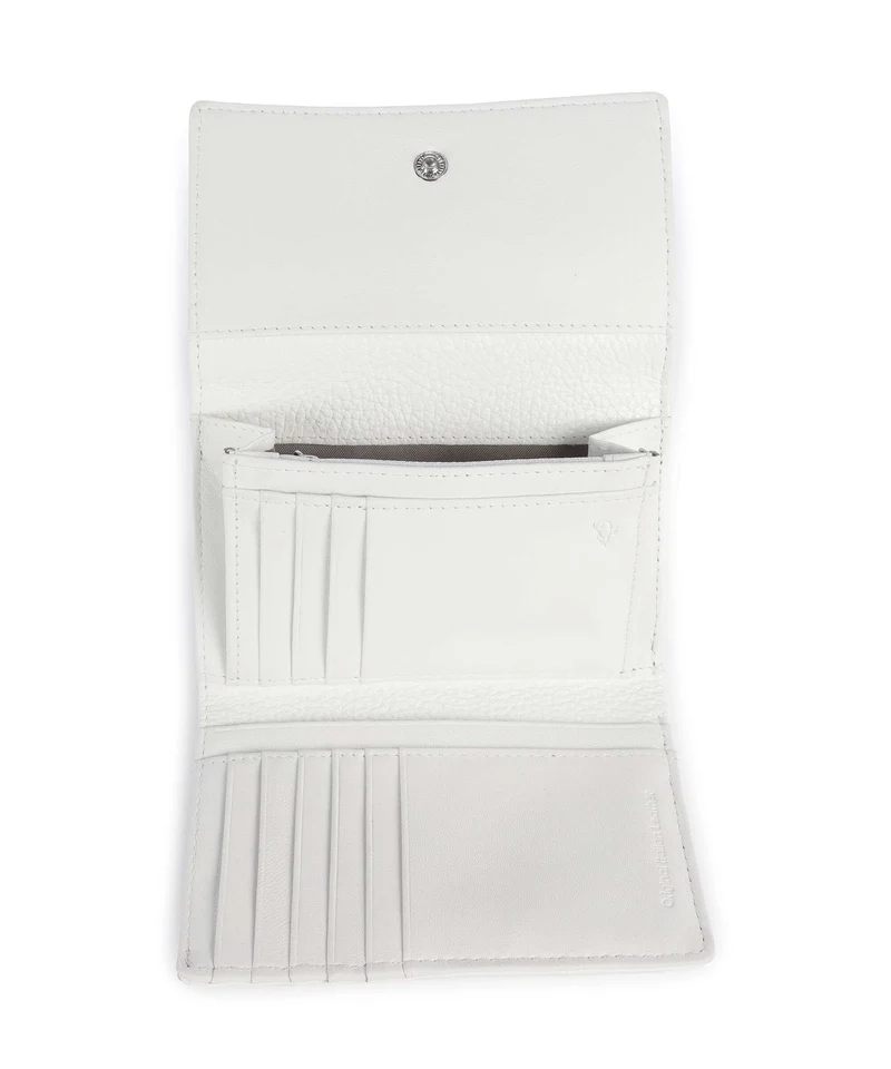 Mandarina Duck Mellow Leather Portefeuille blanc