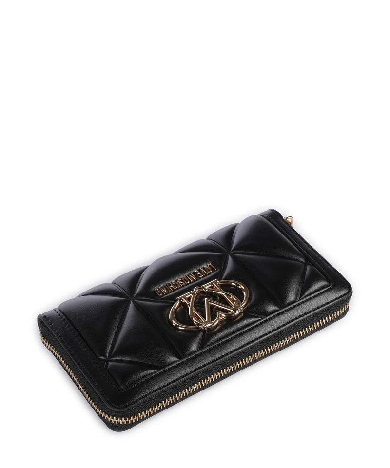 Love Moschino Embossed Q Portefeuille black