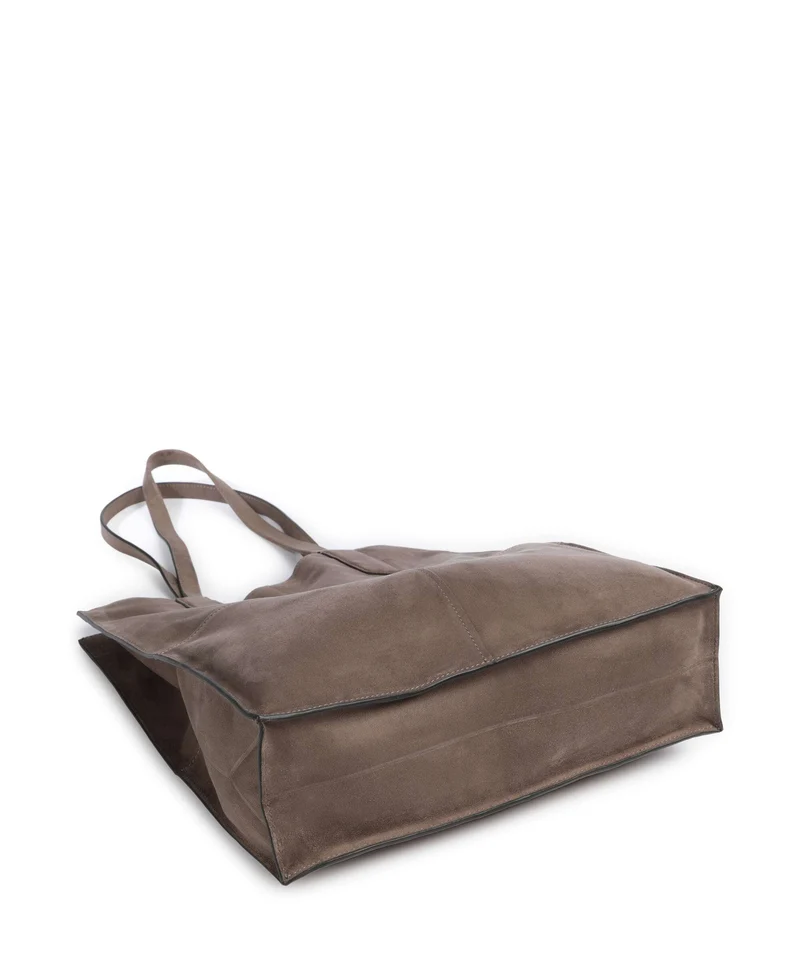 Liebeskind Amy Vegan Suede L Cabas neutral grey