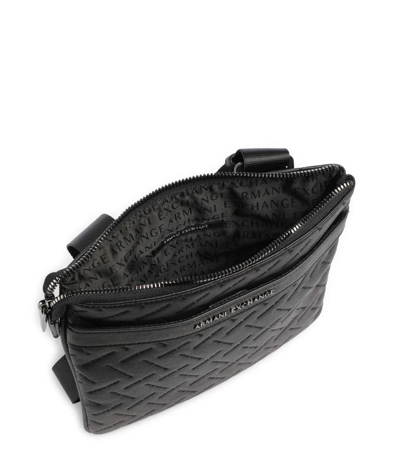 Armani Exchange Ginevra Embossed Sac bandoulière black