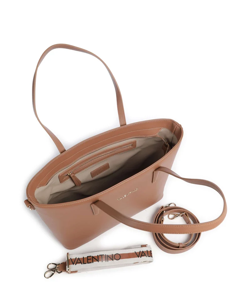 Valentino Bags Zero Re Cabas cuoio