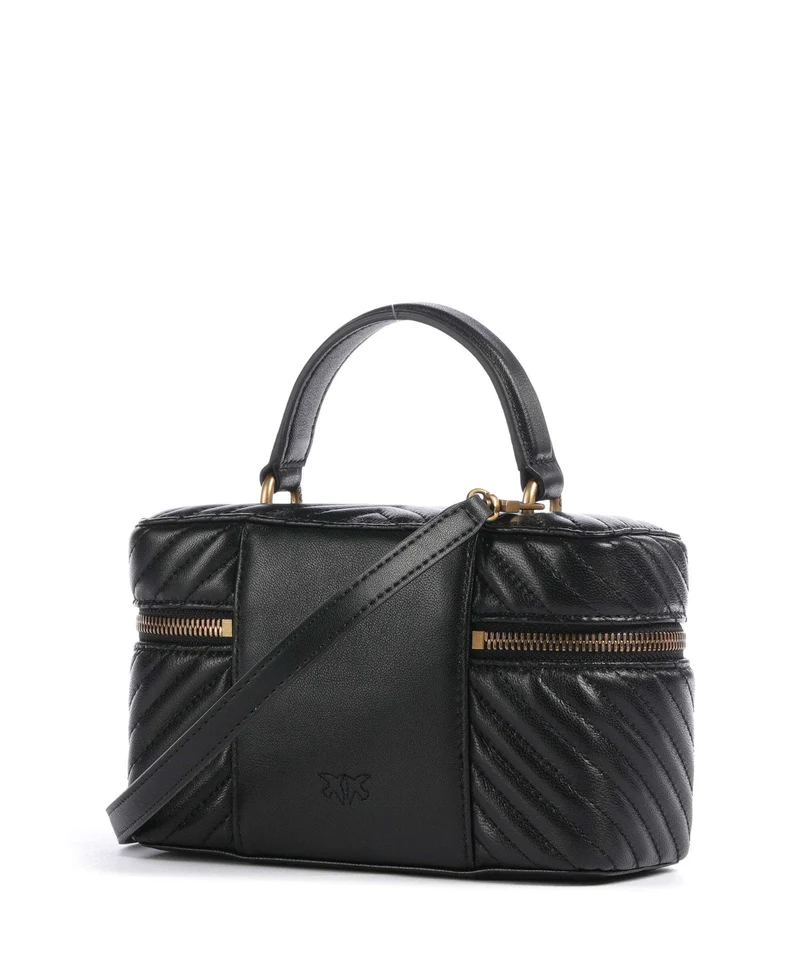 Pinko Vanity Mini Sac à main nero/antique gold