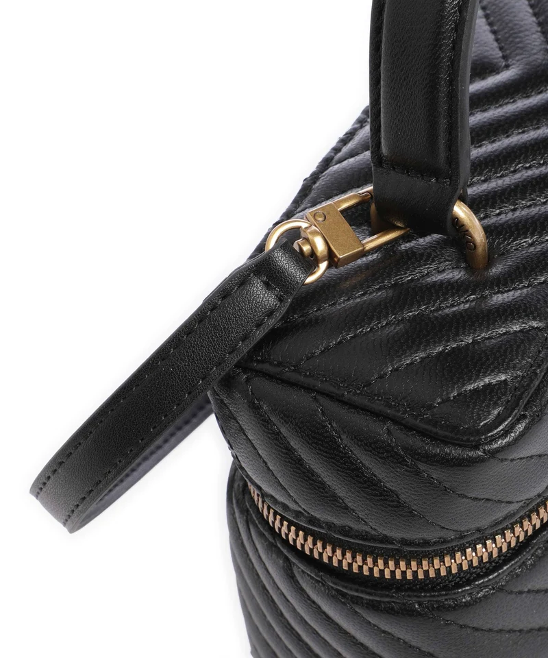 Pinko Vanity Mini Sac à main nero/antique gold