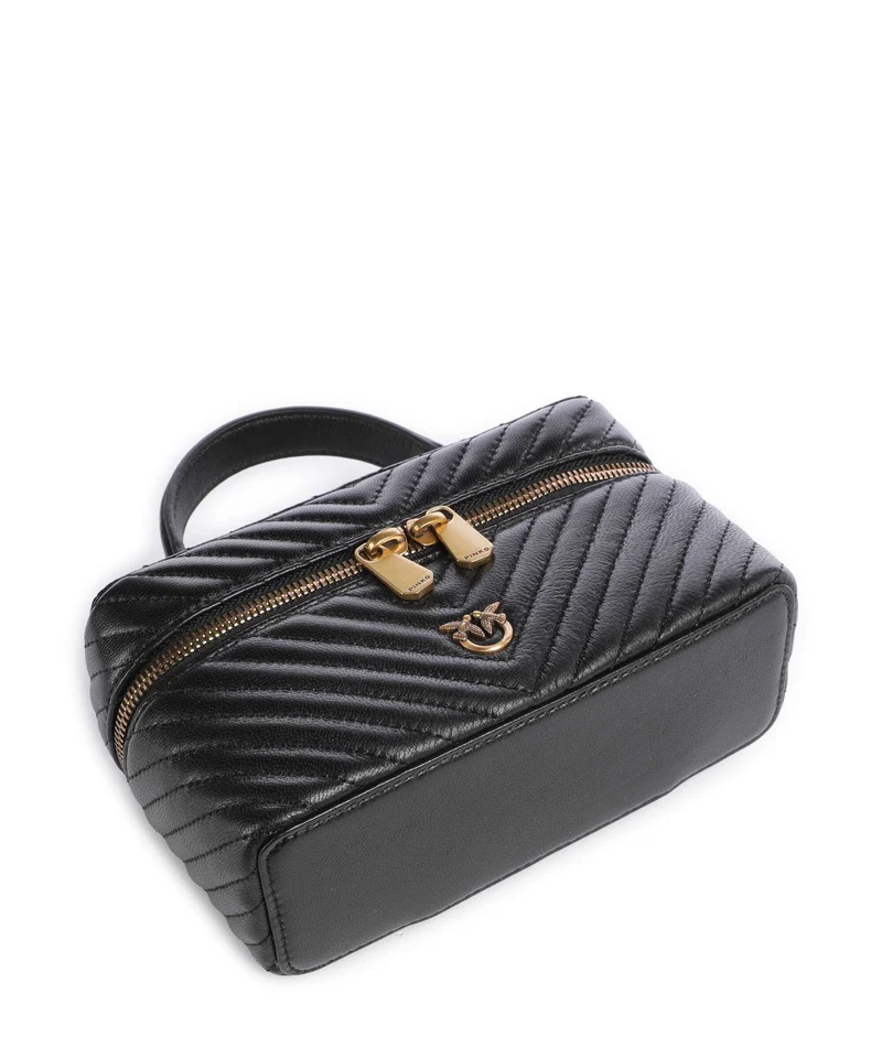 Pinko Vanity Mini Sac à main nero/antique gold