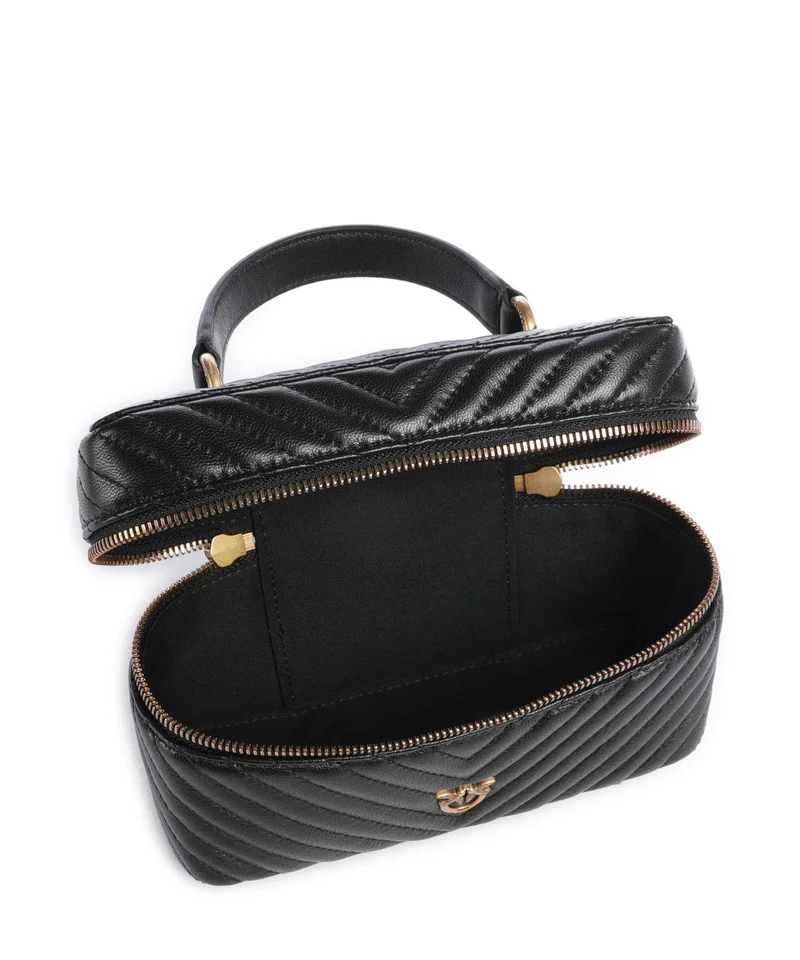 Pinko Vanity Mini Sac à main nero/antique gold