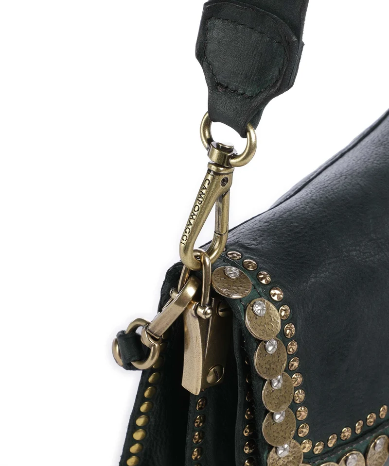 Campomaggi Sac porté épaule green bottle