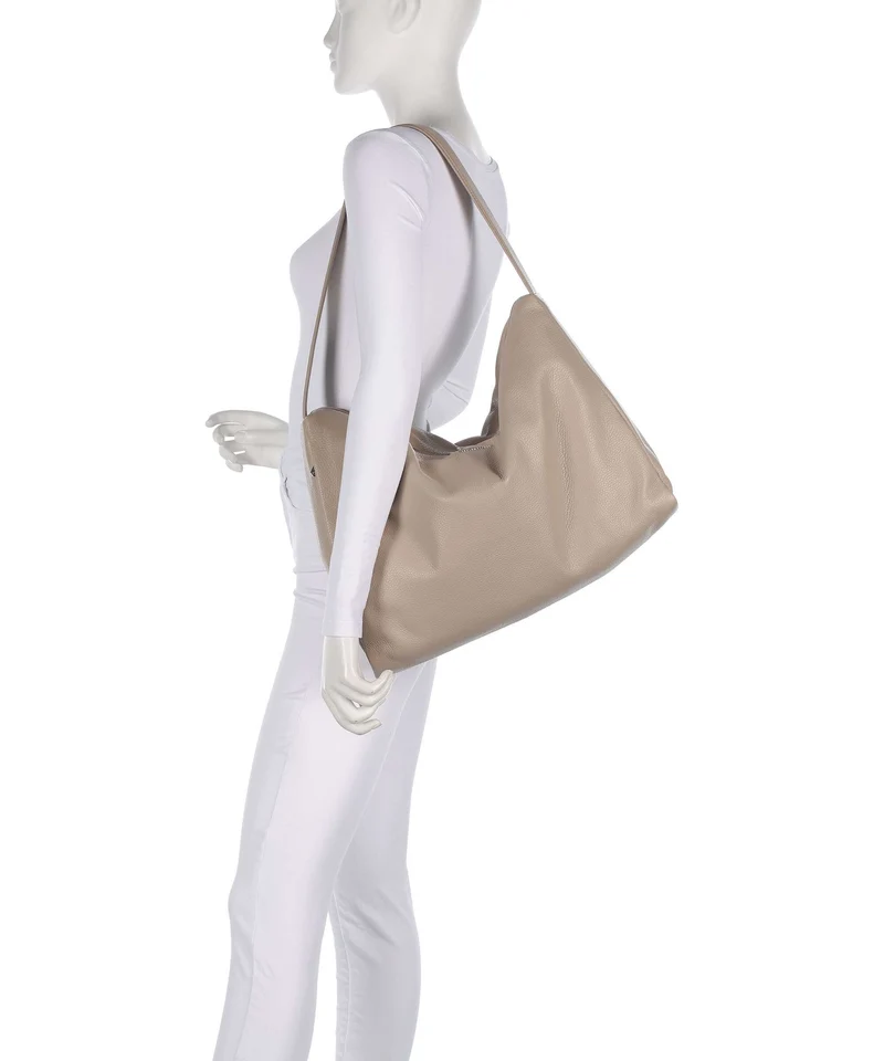 Mandarina Duck Mellow Leather Sac fourre-tout warm taupe