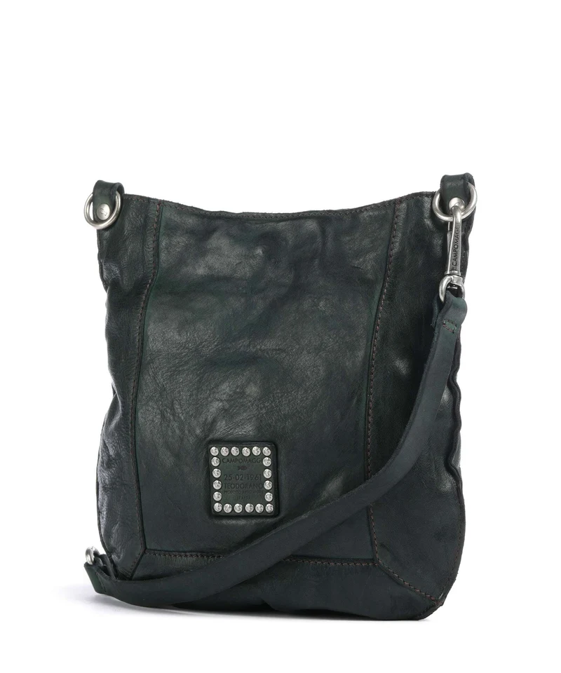 Campomaggi Sac bandoulière green bottle