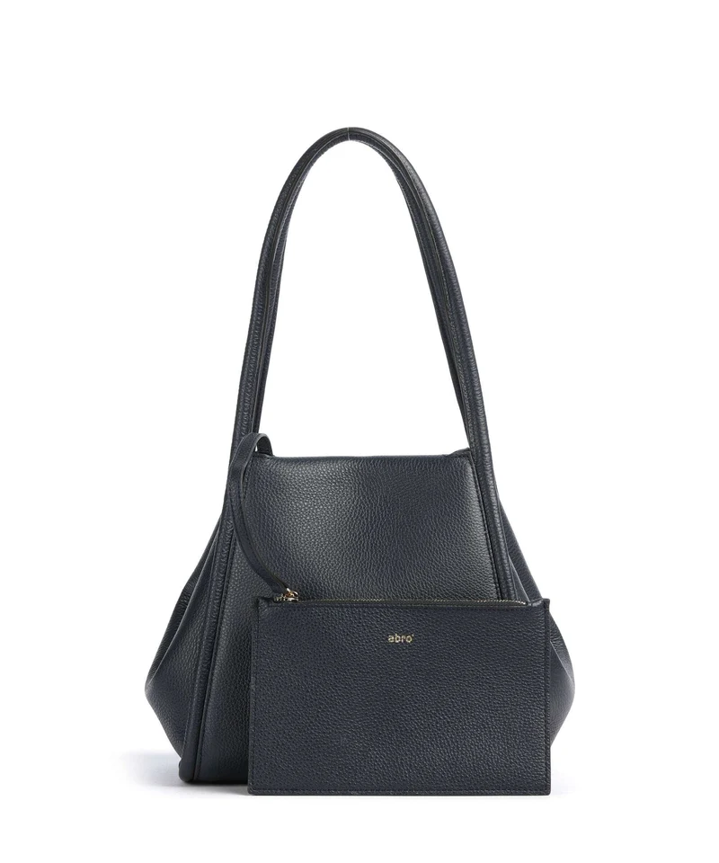 Abro Agave Willow Small Cabas navy