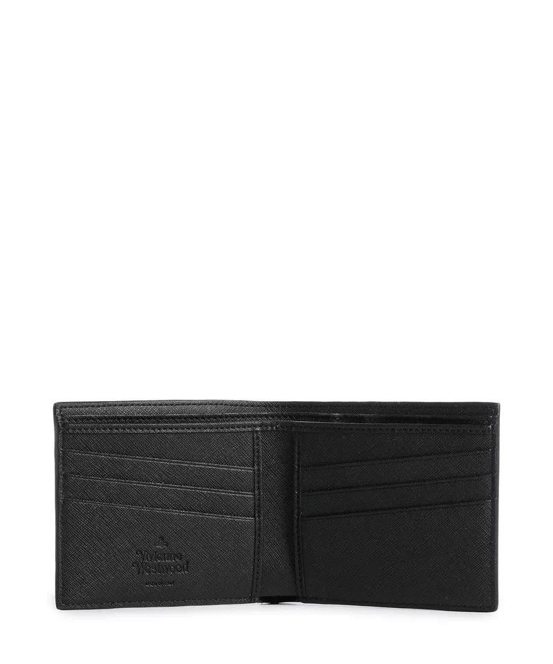 Vivienne Westwood Saffiano Plain Étui à cartes crédit black