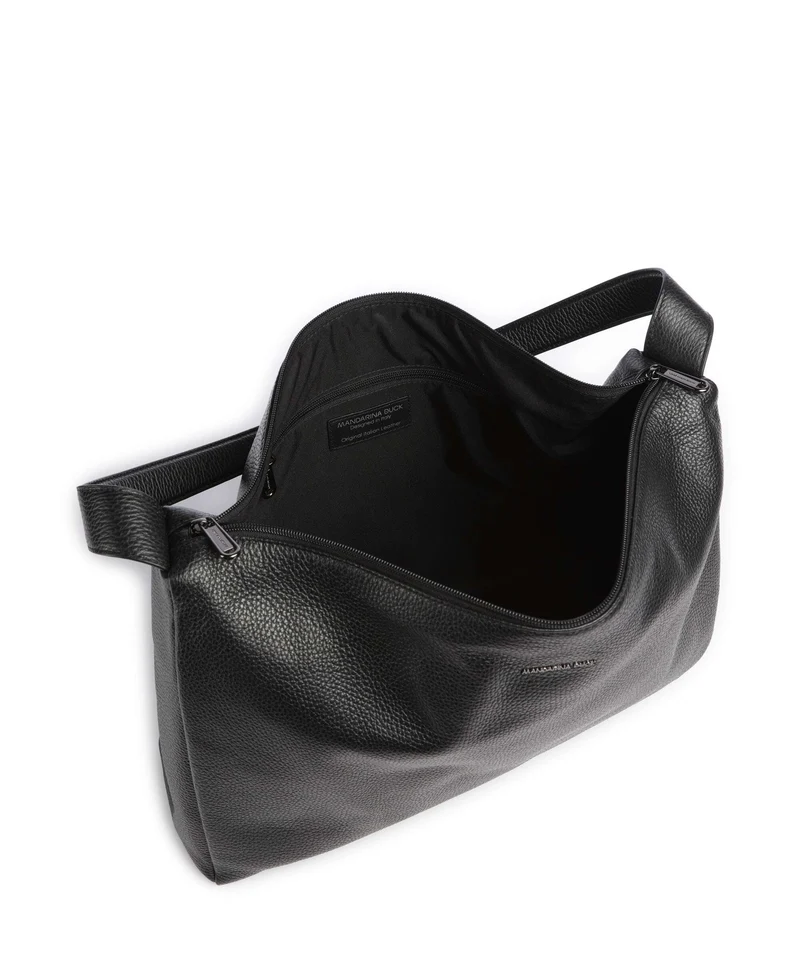 Mandarina Duck Mellow Leather Sac fourre-tout nero