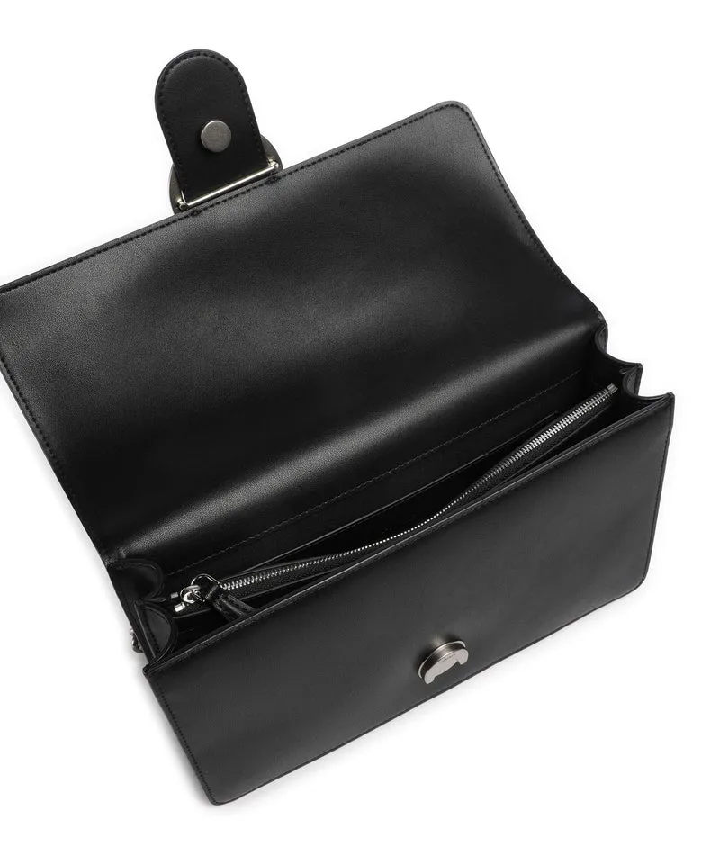 Pinko Love One Classic Sac bandoulière nero/old silver
