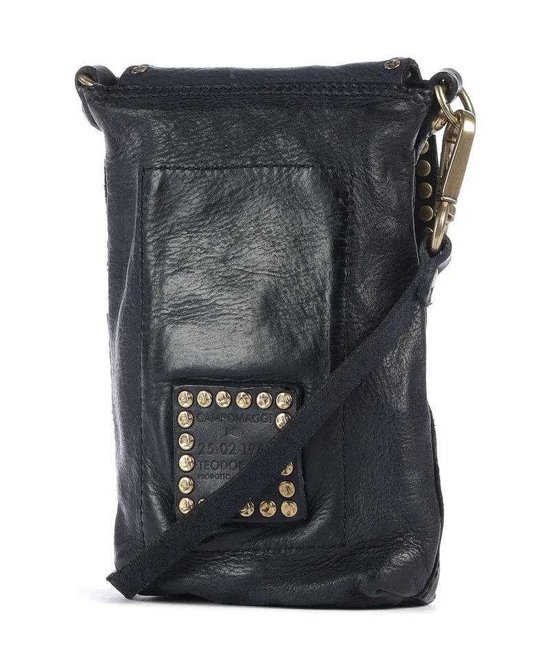 Campomaggi Pochette telephone blue