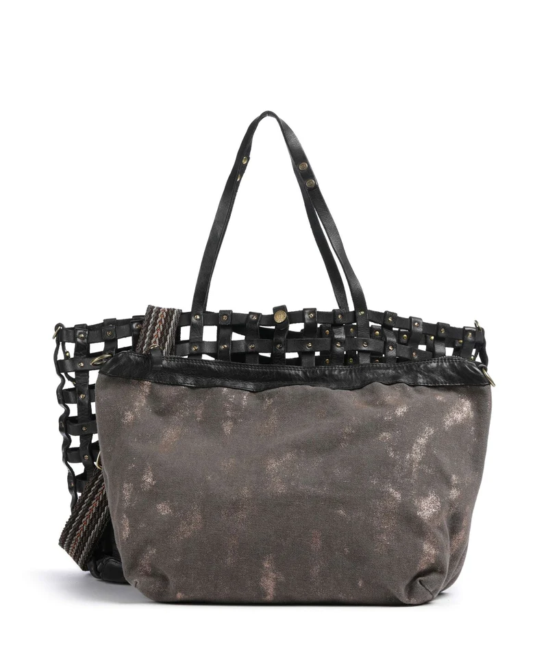 Campomaggi Cabas grey/bronze