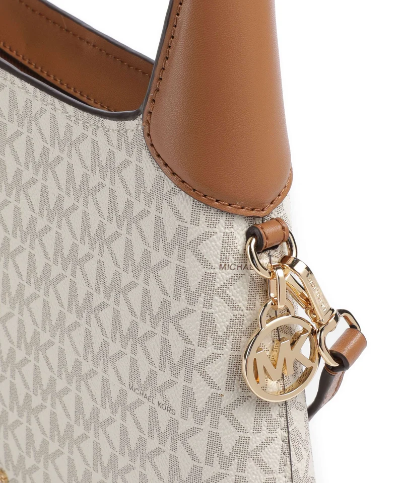 Michael Kors Alice Small Sac porté épaule vanilla/acorn