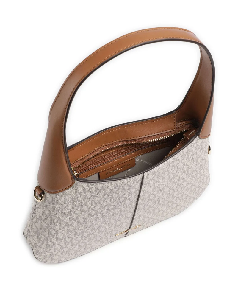 Michael Kors Alice Small Sac porté épaule vanilla/acorn